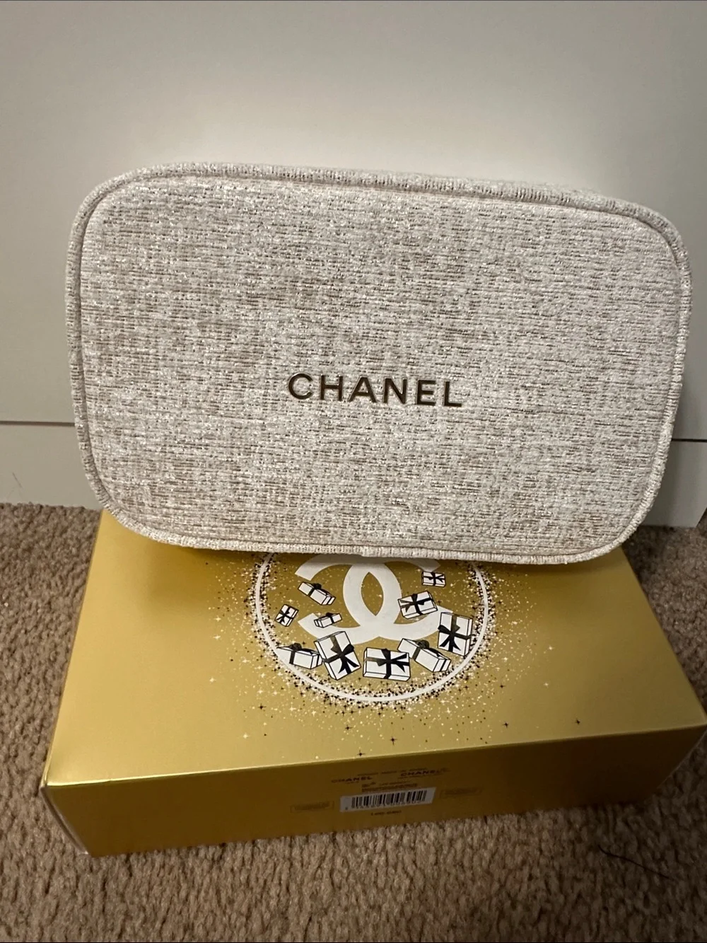 Chanel Holiday Makeup Bag